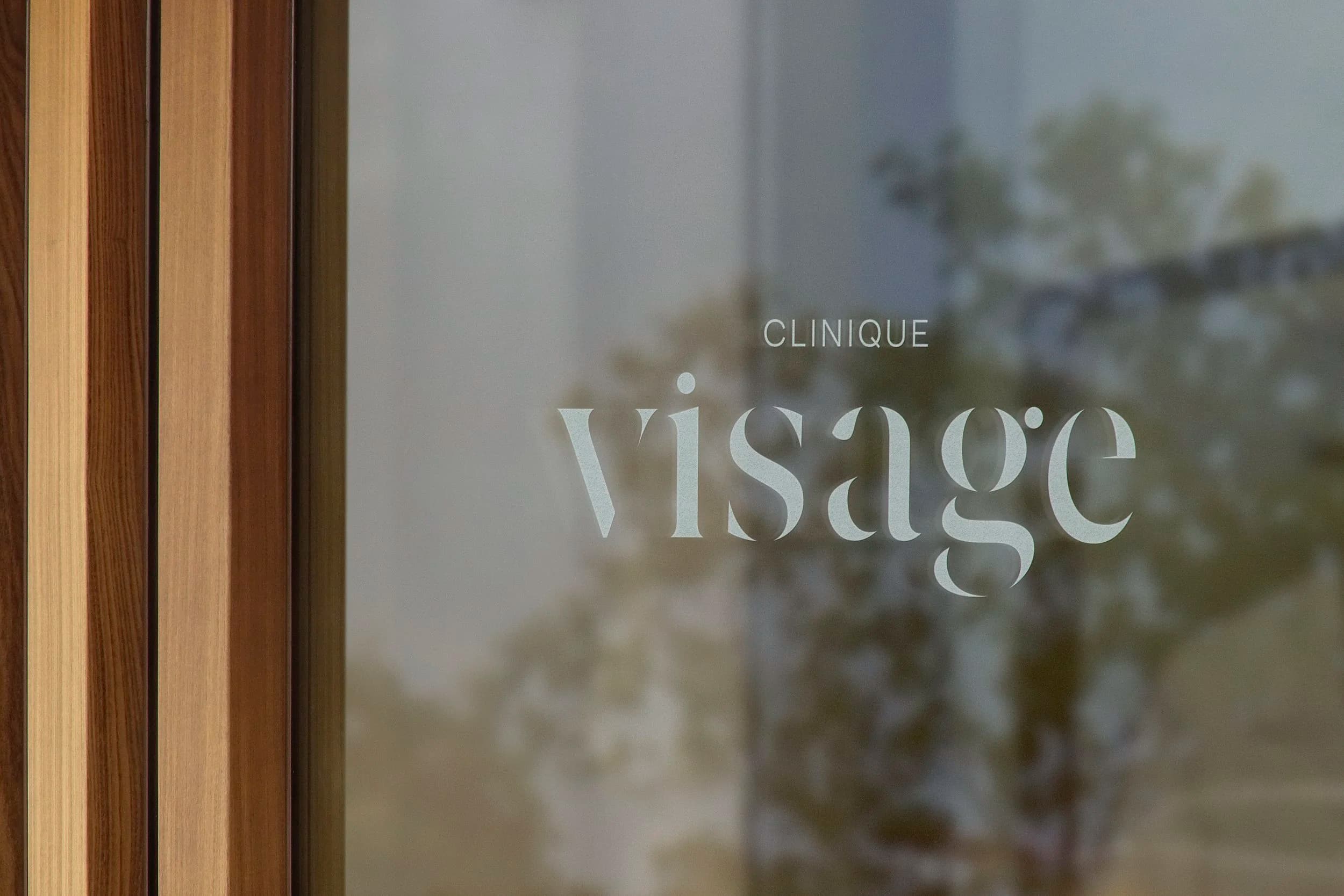 Entrée de la Clinique Visage à Granby